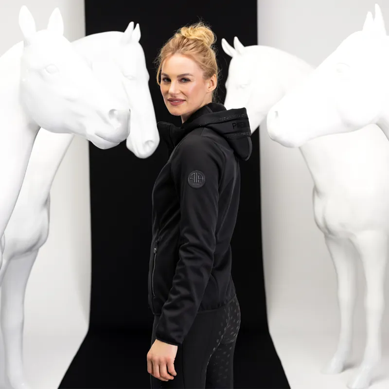 Pikeur Athleisure Ladies Softshell Jacket - Caviar-1